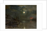 Moonlight on the Tyne by George Anthony Waterston