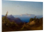 View of Capri by Consalvo (attr. to) Carelli
