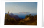 View of Capri by Consalvo (attr. to) Carelli