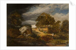 Landscape with Figure and Dog by George Vicat Cole
