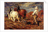 Ploughing by Thomas Austen Brown