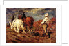 Ploughing by Thomas Austen Brown