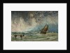 Seascape with Ship by Charles George