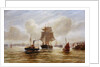 Steam Tug Towing a Ship at the Mouth of the Tyne by Bernard Benedict Hemy