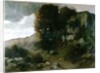 Landscape by Alphonse Legros