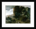 Landscape by Alphonse Legros