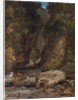 Rocks and Trees with Stream by James B. Dalziel