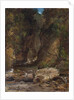 Rocks and Trees with Stream by James B. Dalziel