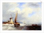 Coast Scene by John Wilson Carmichael