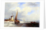Coast Scene by John Wilson Carmichael