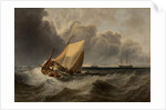 Seascape - Recollection of Turner by John Wilson Carmichael