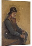Seated Fisherman by School English