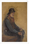 Seated Fisherman by School English