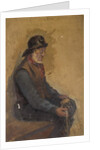 Seated Fisherman by School English