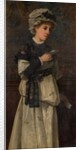 Girl with a Letter by Lionel J. Cowen