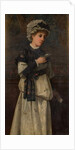Girl with a Letter by Lionel J. Cowen