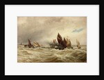 Towing Boats out of Calais by Thomas Bush Hardy