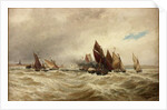 Towing Boats out of Calais by Thomas Bush Hardy