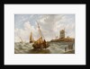 Seascape with Boats by William Adolphus Knell