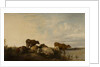Landscape with Cattle in Marshland by Thomas Sidney (after) Cooper