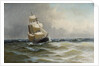 Seascape by Edwin Henry Eugene Fletcher