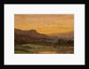 Sunset, Lake Scene by Frank Thomas Carter