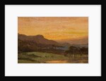 Sunset, Lake Scene by Frank Thomas Carter