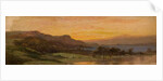 Sunset, Lake Scene by Frank Thomas Carter