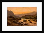 Sunset, Rocky Stream by Frank Thomas Carter