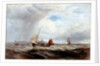 Ships and Fishing Boats in Rough Seas by Robert F. Watson