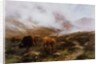 Landscape with Cattle by Peter Graham