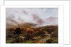 Landscape with Cattle by Peter Graham