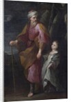 St Joachim and the Virgin Mary by School English