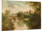 Alnwick Castle, 1850 by J. Sharkey