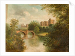 Alnwick Castle, 1850 by J. Sharkey