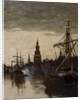 Old Watch Tower, Amsterdam by Clara Montalba