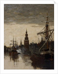 Old Watch Tower, Amsterdam by Clara Montalba