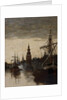 Old Watch Tower, Amsterdam by Clara Montalba