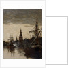 Old Watch Tower, Amsterdam by Clara Montalba