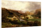Pont-y-Pant and the Lledr Valley, North Wales by James Peel