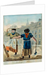 Bricklayers' Labourers by English School