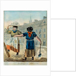 Bricklayers' Labourers by English School