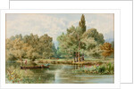 River Scene by F.G. Coleridge