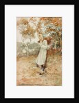 Girl Carrying a Bundle of Sticks by Victor Noble Rainbird