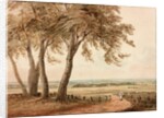 View from Polsden near Bookham in Surrey, 1800 by John Varley