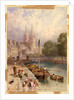 Quimper, Brittany by Myles Birket Foster