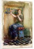 At the Loom by Richard George Hatton