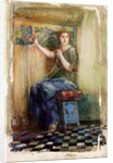 At the Loom by Richard George Hatton
