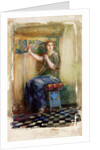 At the Loom by Richard George Hatton