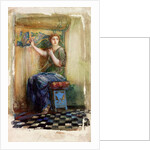 At the Loom by Richard George Hatton